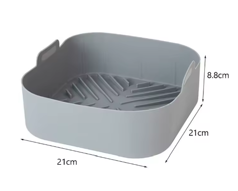 Smidig Silikonskål for Airfryer