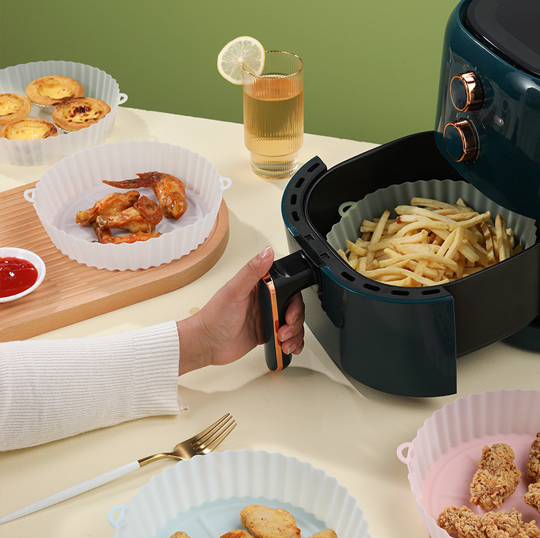 Smidig Silikonskål for Airfryer