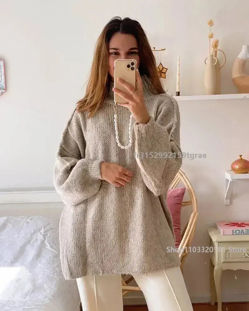 CHIC VINTAGE LANTERN SLEEVE JUMPER Selene Nordic