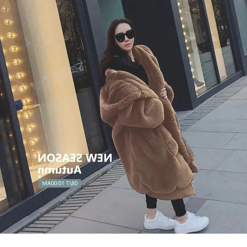 FLUFFY DREAMER VARM FUSKEPELSJAKKE Selene Nordic