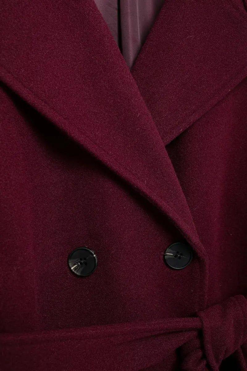 BORDEAUX DRØMME-TRENCHCOAT Selene Nordic