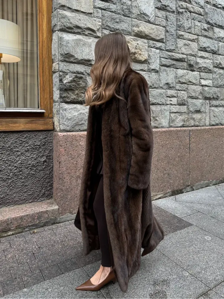 ELEGANT FAUX FUR VINTERJAKKE Selene Nordic