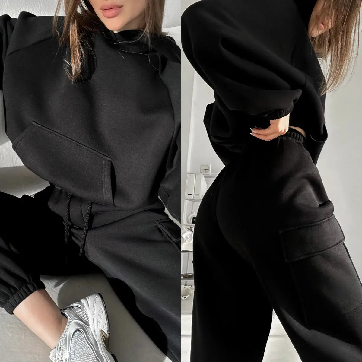VARM OG STILIG FLEECE JOGGEDRESS Selene Nordic