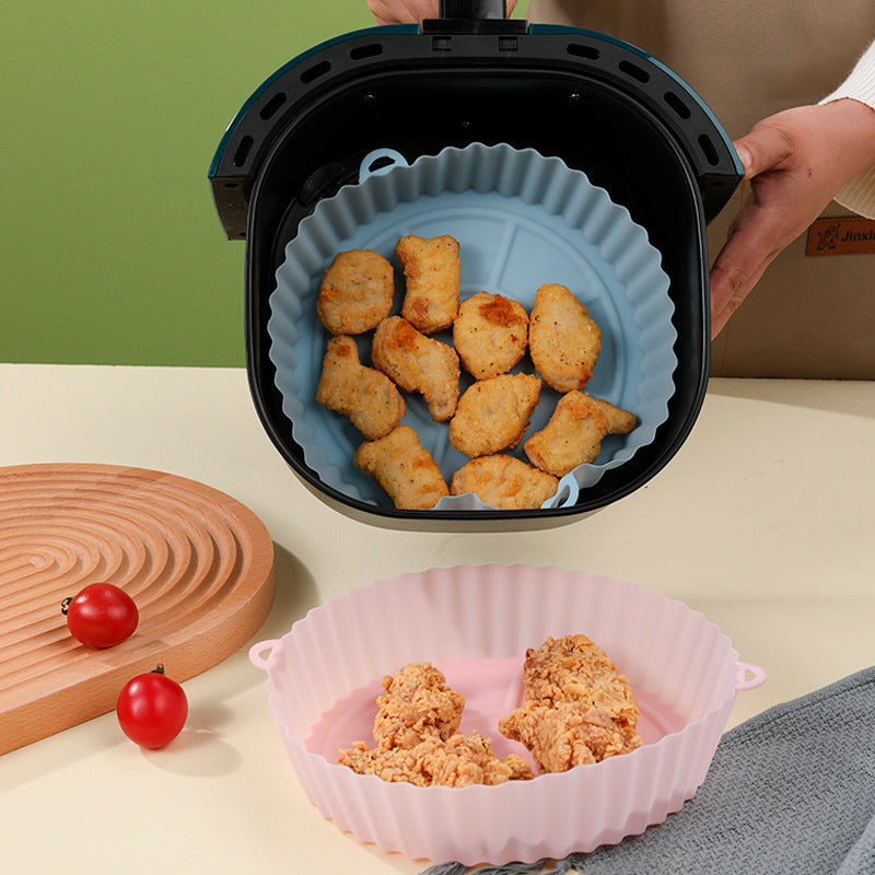 Smidig Silikonskål for Airfryer