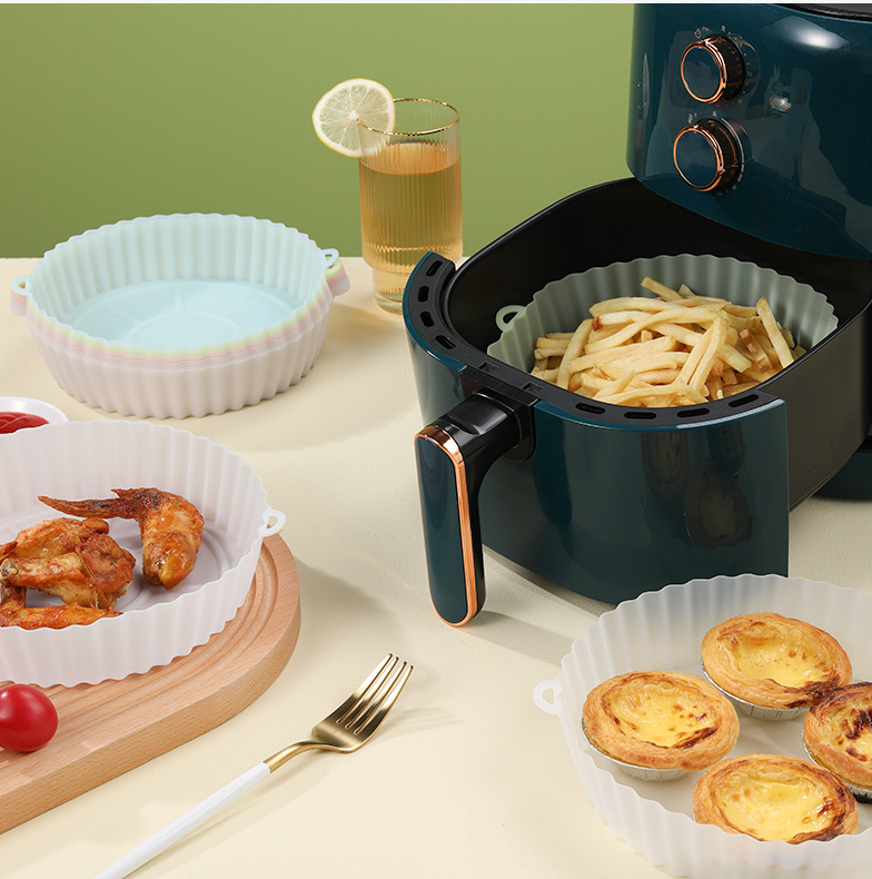 Smidig Silikonskål for Airfryer