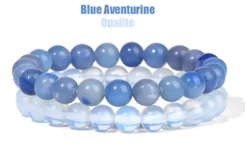 Naturlige Steinhelbredende Armbånd Selene Nordic