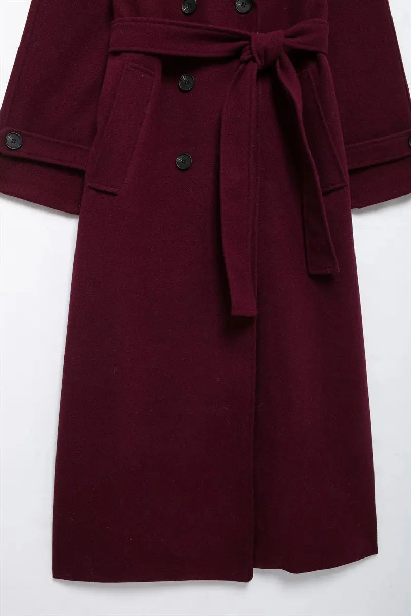BORDEAUX DRØMME-TRENCHCOAT Selene Nordic