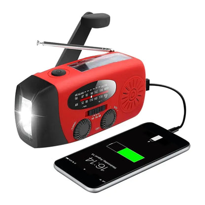 KrankRadio Solstrøm Lommelykt 5000mAh Selene Nordic