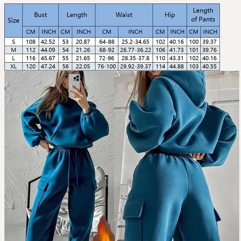 VARM OG STILIG FLEECE JOGGEDRESS Selene Nordic