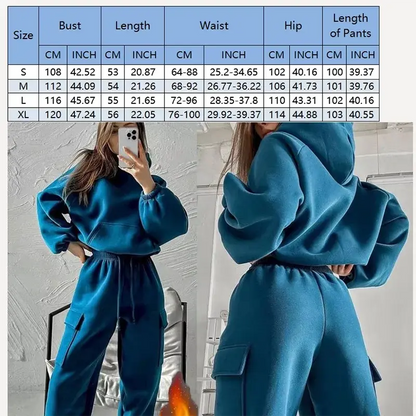 VARM OG STILIG FLEECE JOGGEDRESS Selene Nordic