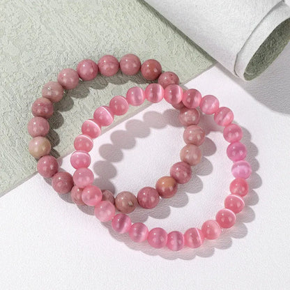 Naturlige Steinhelbredende Armbånd Selene Nordic