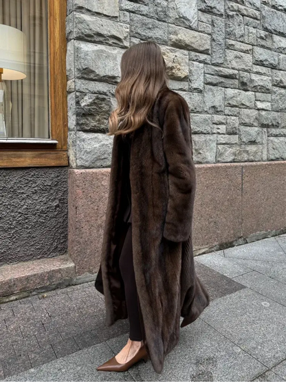 ELEGANT FAUX FUR VINTERJAKKE Selene Nordic