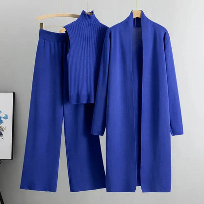 VINTAGE KNITTED CARDIGAN & PANT SET Selene Nordic