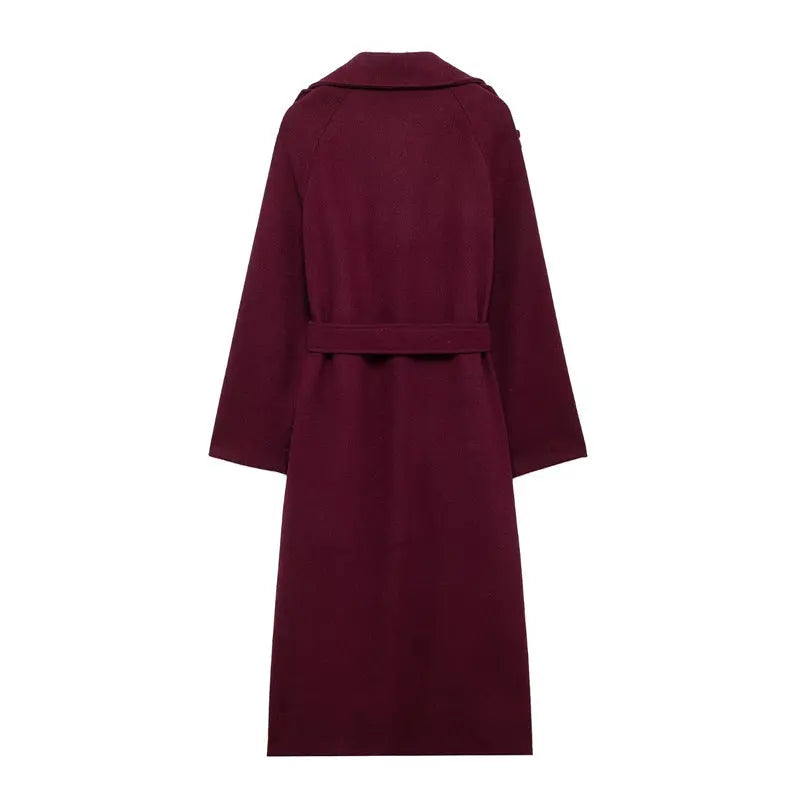 BORDEAUX DRØMME-TRENCHCOAT Selene Nordic